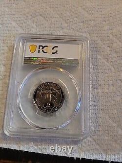 1980-S PCGS Silver Quarter 69 DCAM Deep Cameo