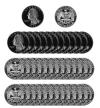 1993 S Washington Quarter Roll Gem Deep Cameo Proof 90% Silver 40 US Coins