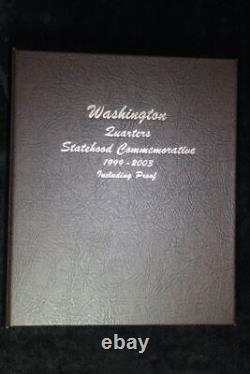 1999-2003 COMPLETE WASHINGTON STATEHOOD QUARTERS SET withPROOFS