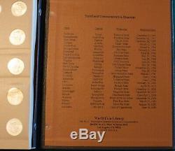 1999-2003 P/D/S Proof Statehood Quarter Dansco 100 Coins with Silver Proofs
