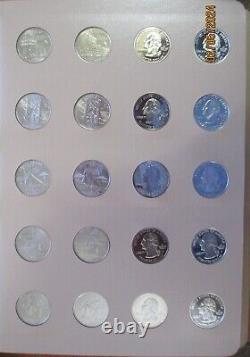 1999-2003 P, D, S & S Clad and Silver Proof Washington Statehood Quarter set