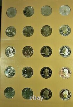 1999 2003 Statehood Quarter 100 Coin Set US Mint P & D, Proof, Silver Proof