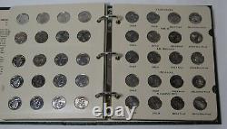 1999-2003 U. S. State Quarter Collection 75-Clad 25-Silver Coins Littleton Album
