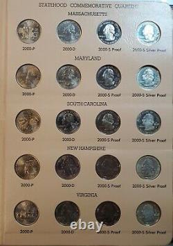 1999 2006 Washington Quarters Statehood Commemorative Sets with Proof & Silver