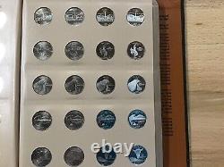 1999-2008PDS & Silver Statehood Quarter Complete 200 Coin Set in Dansco SS0146