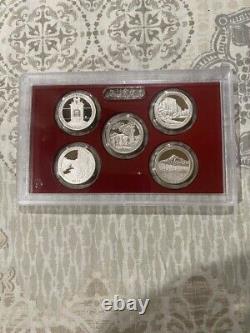 1999-2008+2009 & 2010 Silver State Quarter Proof Sets (12 Sets Included)