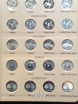 1999-2008 200 State Quarters Assembled From Sets All Mints PD S S Silver Clean