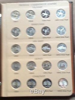 1999-2008 200 State Quarters Assembled From Sets All Mints PD S S Silver Clean