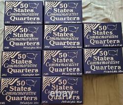 1999-2008 50 State Commemorative Quarter Complete Set
