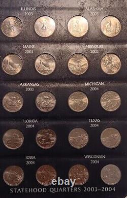 1999-2008 50 State Quarters Commemorative112 coins