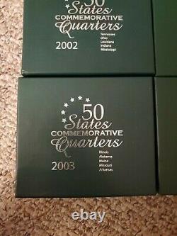 1999-2008 50 States Commemorative Quarters Complete Set Clad Proof, Uncirculated
