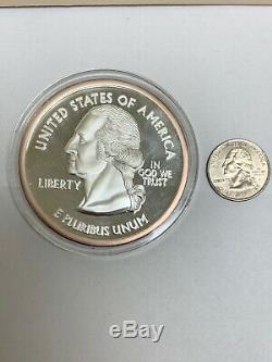 1999-2008 50 U. S. Statehood Quarter Commemorative 1/4 Pound. 999 Fine Silver
