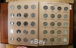 1999- 2008 PDSS Washington Statehood Quarter Set 200 Coins in 2 Dansco Albums