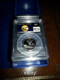 1999-2008 S Clad Complete State Quarter 50 Coin Proof Set PCGS PR69 DCAM Flag