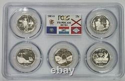 1999 2008 S Silver State Quarter Proof Set Collection PCGS PR69DCAM