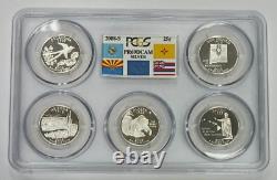 1999 2008 S Silver State Quarter Proof Set Collection PCGS PR69DCAM