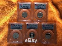 1999-2008-S Silver State Quarter Set 66 Coins PCGS PR69 DCAM PLUS 2009 2010 2011