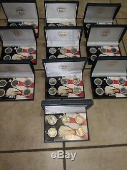 1999 2008 Silver Mint Coin Collection