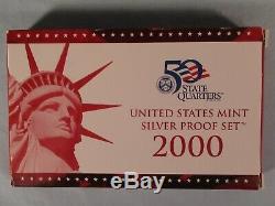 1999 2008 Silver Proof Sets Including 50 Silver State Quarters Plus Much More