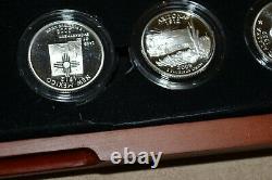 1999-2008 Silver Proof State Quarters Set with Display Box