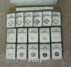 1999-2008 Silver State Quarters Set NGC PF 70 Ultra Cameo (DELAWARE TOO!) +2009
