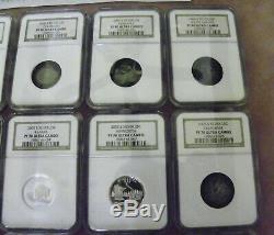 1999-2008 Silver State Quarters Set NGC PF 70 Ultra Cameo (DELAWARE TOO!) +2009