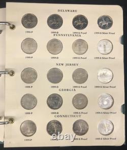 1999-2008 State Quarter Complete Set P-D-S + All Silver Proofs 224 Total Pcs -W