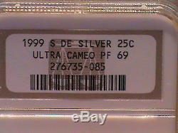1999-2008 State Quarters Sets-all Pr69-silver Ngc Uc, Clad, And Silver Pcgs Dcam