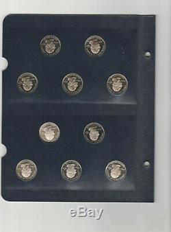 1999-2008 Statehood Quarters Comp. Proof Set of 50 Coins Whitman Classic Album