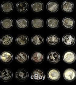 1999-2008 US Silver Proof 50 State Quarters Complete Set withbox and COA
