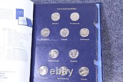 1999-2009 COMPLETE SET 56 Copper/Nickle Statehood U. S. Quarters Whitman Album