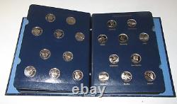 1999-2009 COMPLETE SET ALL 56 PROOF Statehood U. S. Quarters Whitman Coin Album