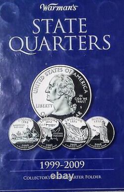 1999-2009 Proof State quarter's set