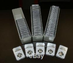 1999-2009-S Silver Proof State Quarter (6 Parks) Set NGC PF69UCAM 56 Coins