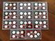 1999-2009 S Silver Proof State & Territory Quarters 56 Piece Set Mint Lenses