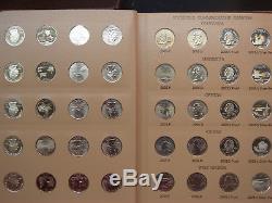 1999-2009 State Quarter Territories Complete Set 224 Coins withSilver Proof Dansco
