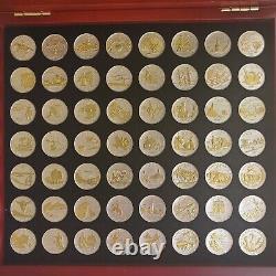 1999-2009 Statehood Quarters Silver Gold Highlighted in Display Box UNC