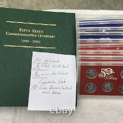 1999 2021+Complete Quarter Set includes PDS Clad and SILVER PROOF