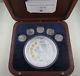 1999 Kilo KOOKABURRA Honor Mark AG Coin with gold privies of US State Quarters