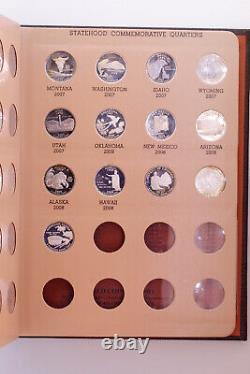 1999 S 2008 S Statehood Quarter Mixed Proof & Silver Proof + 2009 S 53 Coins