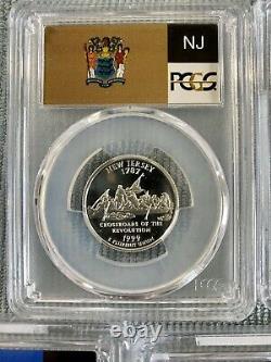 1999-S 25C 5 Coin Proof Set PCGS PR69DCAM Silver Quarter Collector