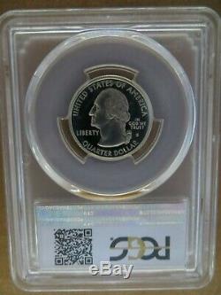 1999-S 25c Delaware SILVER State Blue Label Quarter Proof PCGS PR70DCAM