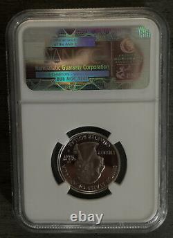 1999-S Delaware Proof Silver Quarter Coin NGC PF70 Ultra Cameo