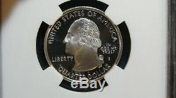 1999 S Silver DELAWARE State Quarter. 25C NGC PF70 Ultra Cameo Scarce Coin
