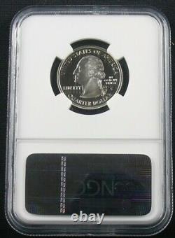 1999 S Silver New Jersey State Proof Quarter Ngc Pf 70