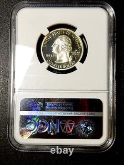 1999 S Silver Proof New Jersy Quarter State Hood Quarter Pf 70 U. C. By Ngc