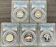 1999 S Silver Proof Quarter Set PCGS PR70DCAM