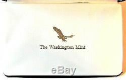 1999 Washington Mint 5 (2 Oz each) State Quarter Set Proofs