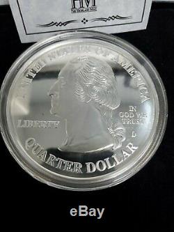 1999 Washington State Quarter 4 Troy oz Silver Quarter