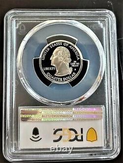 1999-s 25c Pcgs Pr70dcam Silver Key Date Delaware King Of The State Quarters